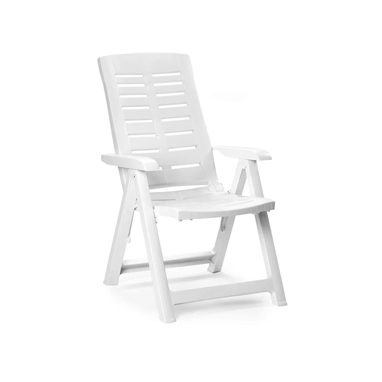 Sedia Alice In Plastica Impilabile Colore Bianco Modello Comfort - Foto 3
