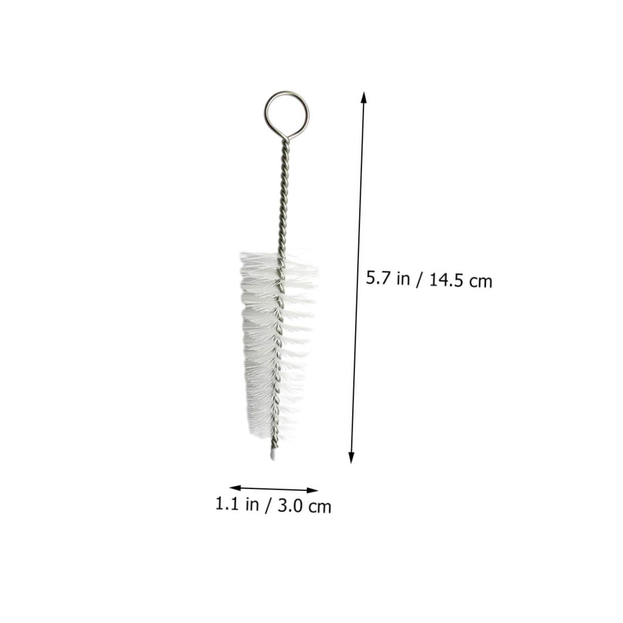 HOODANCOS 2pcs Sax Cleaning Brush Silk Saxophone Swab Bristle Brush for Mouthpiece Saxophone Tool Musical Instrument Supply