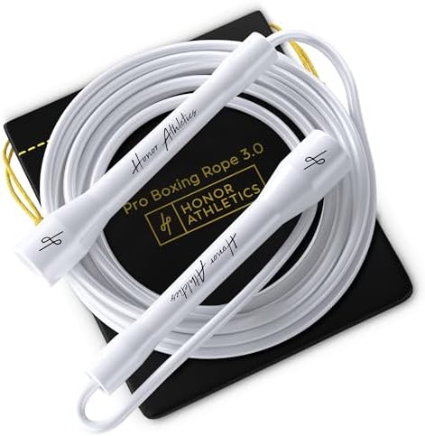 Honor Athletics | Pro Boxing Rope 3.0 | 5.3mm Jump Rope Indoor/Ou...