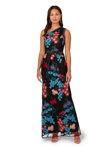 Image of Adrianna Papell Women's One Shoulder Gown