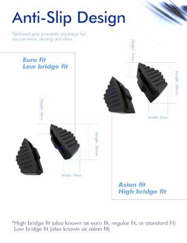 Image of SAUCER Replacement Nose Pieces Pads for Oakley Mercenary OO9424 Sunglass