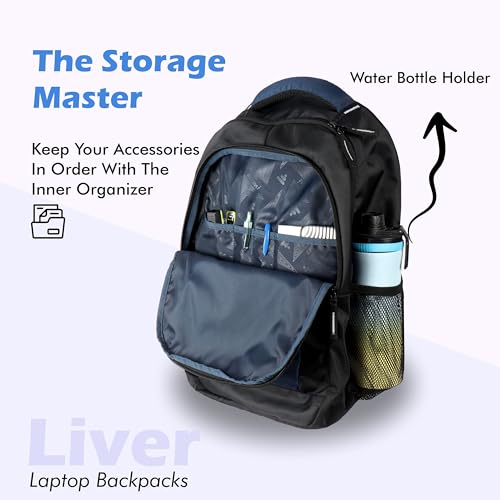 Image of Emmi Liver Laptop Backpack 25 L | Weekend Travel Bag For Men and Women | Carry On Bag For College and School Students | Water Repellent | 18 Months Warranty