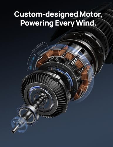 DREO Tower Fan for Bedroom, 28ft/s High Velocity, 9 Speeds, DC Motor - Image 4