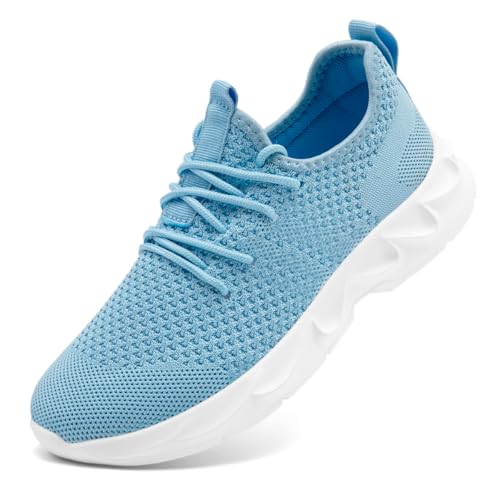 Image of Womens Walking Shoes Slip on Running Tennis Sneakers Non Slip Workout Athletic Gym Sports Breathable Mesh Lightweight Comfortable Fashion Casual Soft Sole