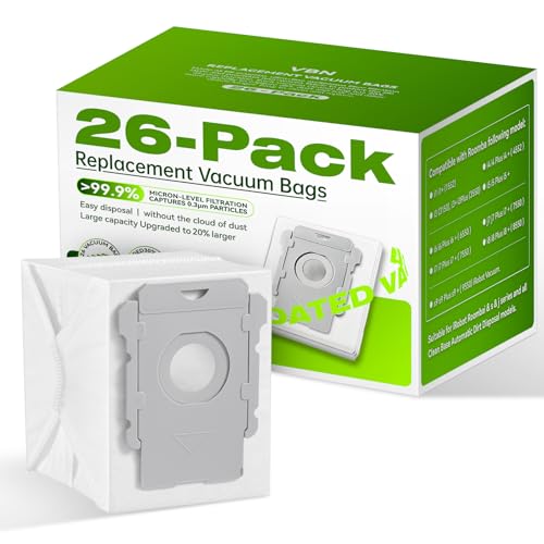 VBN 26-Pack Vacuum Bags for Roomba