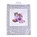 Thea Gouverneur - Counted Cross Stitch Kit - Sewing Basket Kitten - Aida - 16 Count - Embroidery Kit for Adults - DMC Embroidery Threads and Other Cross Stitch Supplies Included - 736A