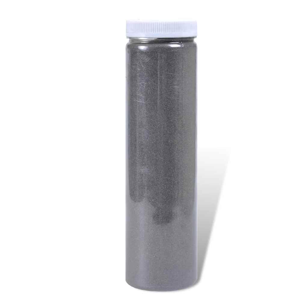 Druckluft Sandstrahlpistole Set mit 850 ml Sandbehälter, 4 Düsen und Aluminiumoxidpulver, Sandstrahler für Entrosten, Entlacken, Reinigen und Aufrauen von Metall, Holz, Fahrzeug, Werkstatt
