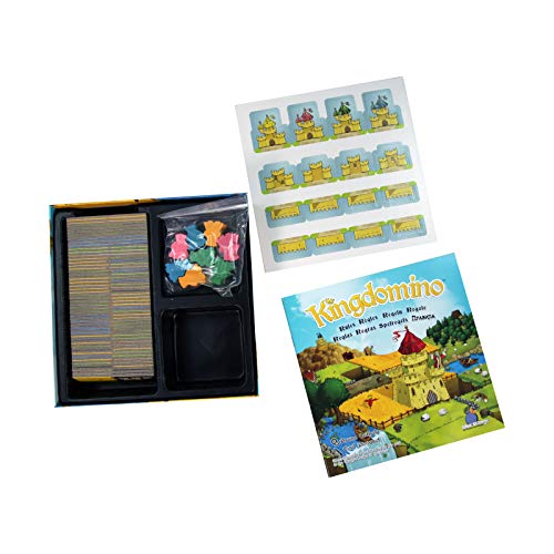 Image of Tickles Kingdomino Strategy & War Board Game for Family Kids Adults (Age: 8+ || Number of Players : 2-4)