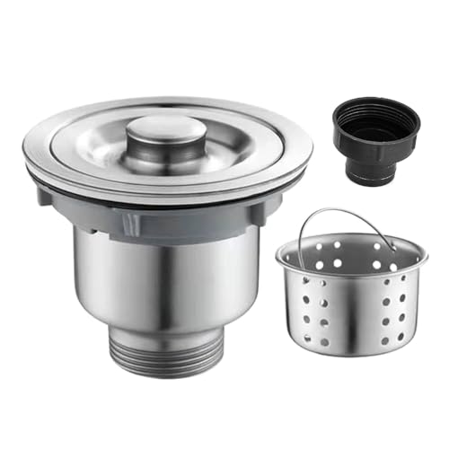 Colador cesta de acero inoxidable para fregadero