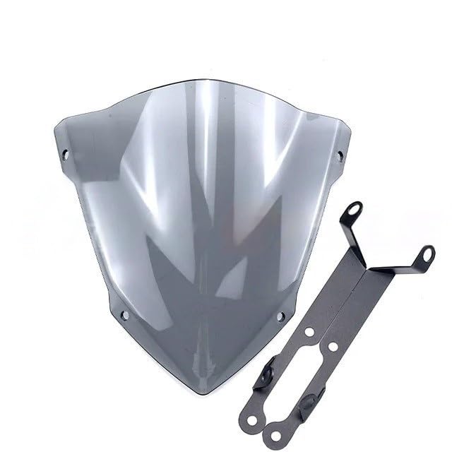 Déflecteur pare-brise moto pour MT-07 et FZ07 noir aérodynamique pour modèles 2014 à 2017