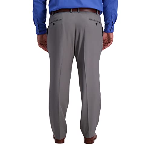 Haggar Men's The Active Series Straight Fit Flat Front Dress Pant Regular and Big & Tall Sizes3
