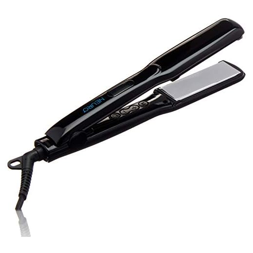 Paul Mitchell Neuro Smooth Titanium Flat Iron, Adjustable Heat Settings for Advanced Smoothing + Straightening