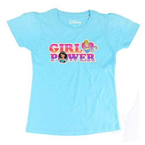 Image of Amazon Brand - Jam & Honey Girls Regular Fit Disney T-Shirt