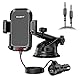 Magift Bluetooth 5.3 FM Transmitter Car Adapter 30W PD and 5V 2.4A [HiFi Bass Sound] FM Transmitter für Car Wireless Calling mit 5.3, Noise Cancellation Hands-Free Calling Support USB Drive