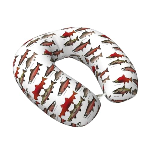 Almohada de espuma viscoelástica 25 cm x 30 cm para viaje miniatura 2