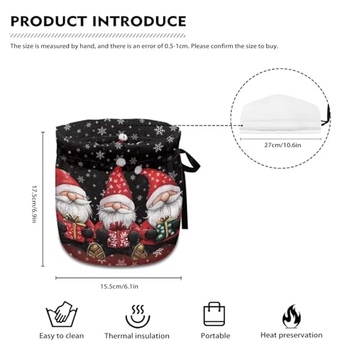 Image of Christmas Tea Cozy for Teapot Dwarf Insulated Large Teapot Cover to Keep Warm Tea Kettle Cover Machine Washable for Home Kitchen Tea Party Table Decor