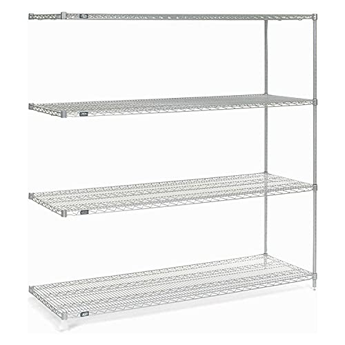 Nexel Wire Shelving Add-On, Poly-Z-Brite, 72