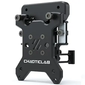 CHAOTICLAB Voron Tap V2.0, Voron CNC Tap Leveling Sensor for Voron2.4 R2 / Trident 3D Printers, All Metal CNC Machining, Support 5-24V, Only for MGN12 X-Axis, Black