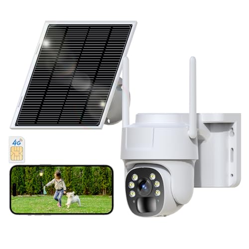 Runofast Solar Pan-Tilt Camera