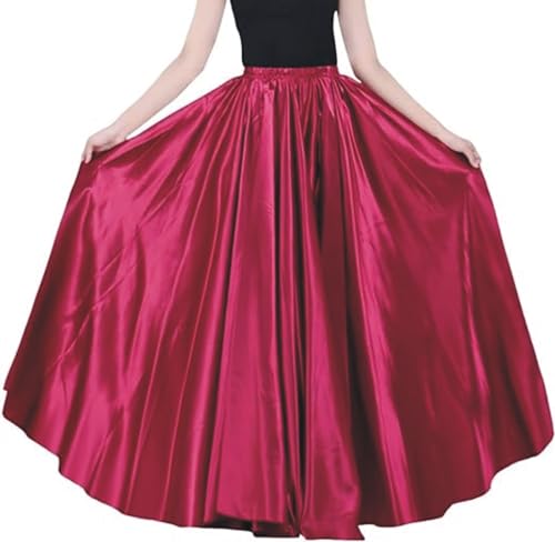 Image of Radhika 'n' Dhaanya creation Women's Silk Fabric Double Umbrella Lehenga Skirt Flare 8 to 9 mtrs.