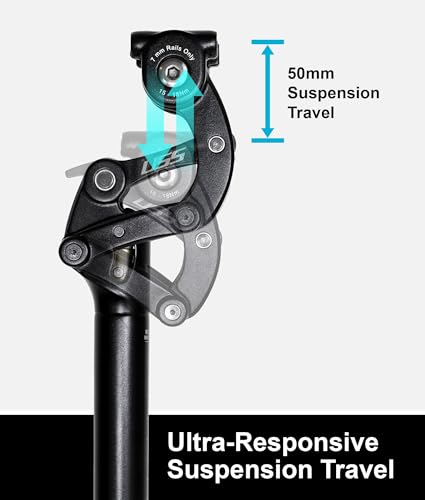 Mu Cycle Safort Uss Suspension Seatpost With Cover, Diameter: 27.2Mm / 30.9Mm / 31.6Mm, For E-Bikes thumb #3