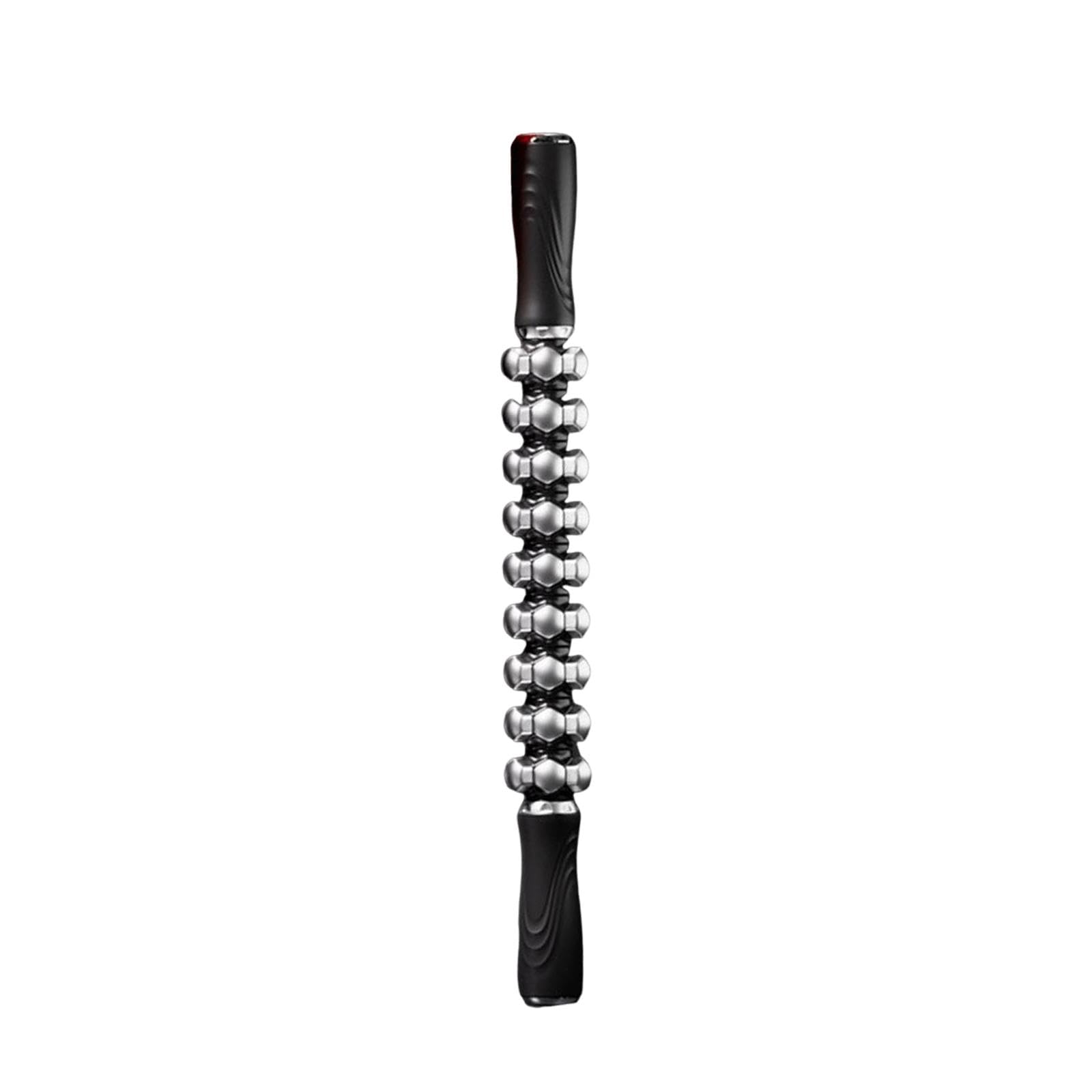 Muskelroller Handmassager Faszienrolle Massagetool mit Federnder Flexibilität Aus Stabilem PP Edelstahl für Männer Frauen Sportler Tänzer Büroalltag Z