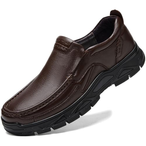 Mocasines slip on de hombre para vestir elegante en la oficina