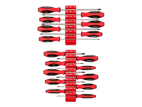 Image of TEKTON Phillips and Slotted Screwdriver Set, 17-Piece | DWZ90127