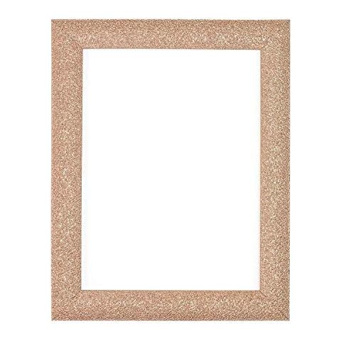 Memory Box Stardust Picture/Photo/Poster Frame - Moulding 24mm Wide and 12mm Deep - With a High Clarity Styrene Shatterproof Perspex Sheet - Rose Gold Colour Frame - Size A4 - Stardust-rosegld-a4 Cover