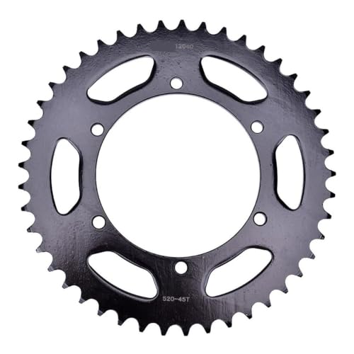 Piñón trasero 520 45T compatible con Ya TDR250 FZ400 R XJR400 R2