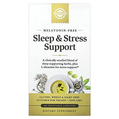 Solgar Sleep & Stress Support, 60 Vegetable Capsules - image 1