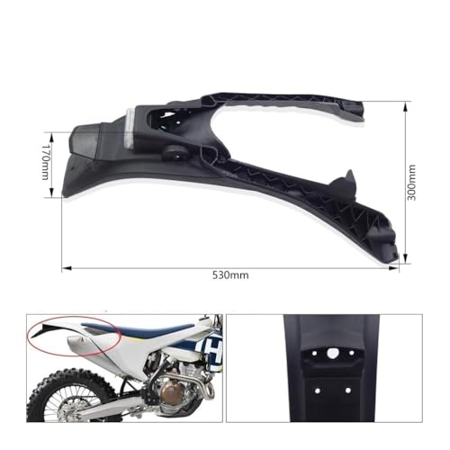 Feu arrière et support de plaque pour moto FE TE TX 125-450 2017-2019