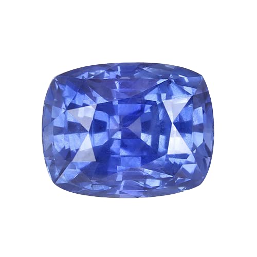 Saphir bleu véritable AAA++ de 11,25 Ratti pierre précieuse brute taillée pour joaillier