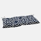 Pillow Perfect Indoor/Outdoor Carmody Navy Swing/Bench Cushion