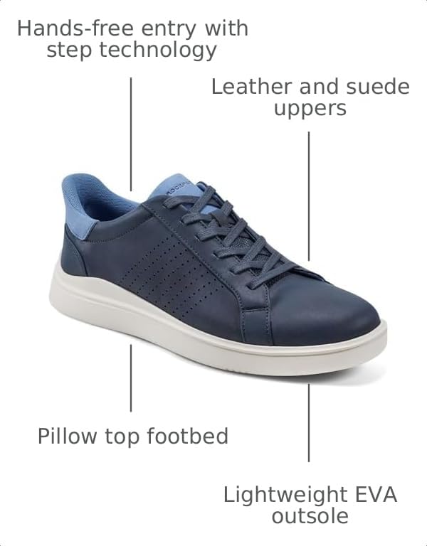 Image of Rockport Men's Tristen Step Activated Lace-up Sneakers