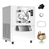 AnyDoor Commercial Hard Ice Cream Maker Machine 1400W 110V 4.3 to 5.3 Gallons Per Hour Ice...