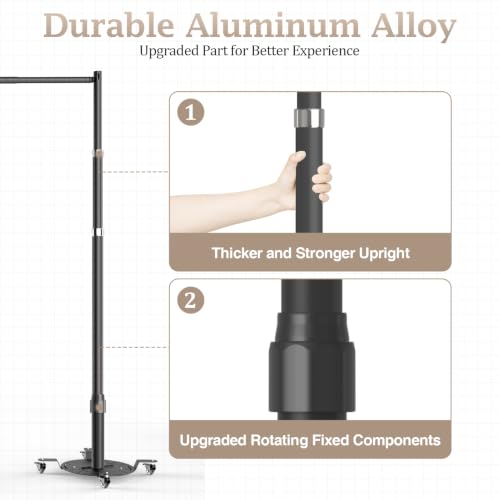 Image of EMART Backdrop Stand Heavy Duty 10ftx10ft Adjustable Pipe and Drape Kit