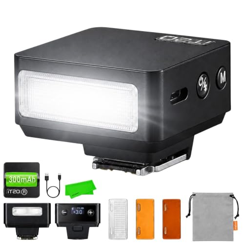 Godox iT20 R iT20R GODOX TTL Auto Mini Flash for Ricoh TTL/Manual Modes Magnetic Color Filters 1.5s Recycle Hot Shoe Triggering for Ricoh GR III
