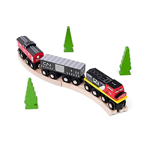 Bigjigs Rail CN Train - Andere belangrijke Wooden Rail Merken zijn Compatible - Image 8