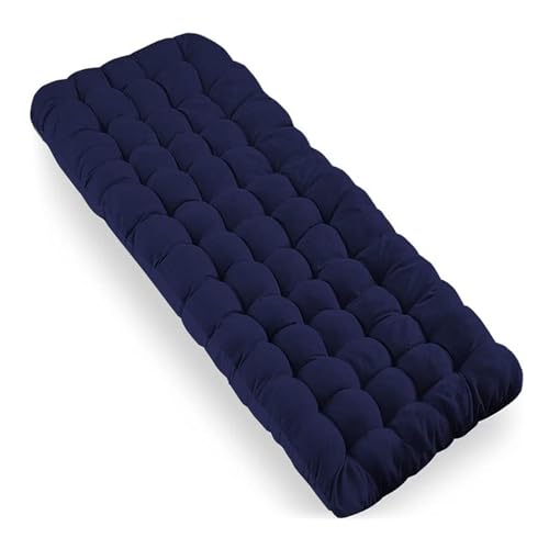 Zone Tech Outdoor Camping Cot Pads Mattress - Navy Blue Premium Quality Comfortable Thicker Cotton Sleeping Cot Lightweight Waterproof Bottom Pad Mattress for Adult, Kid