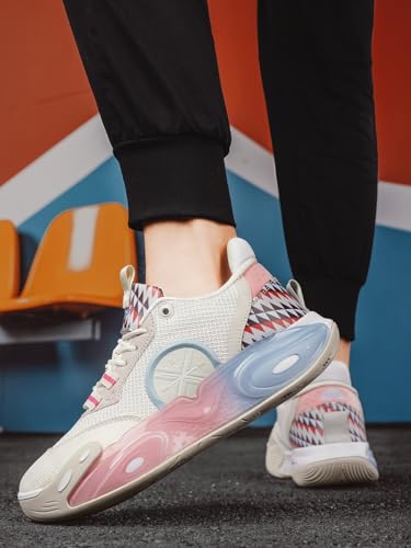 Zapatos de baloncesto duraderos que absorben golpes y evitan el sudor en jóvenes jugadores 6