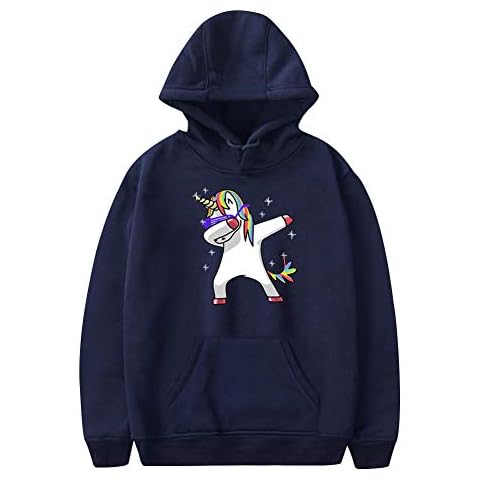 Landove Unicornio Sudadera con Capucha Unisex Cover