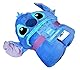 Primark Limited Lizenzierter Disney Lilo & Stitch Fleece-Überwurf mit Kapuze und 3D-Ohren