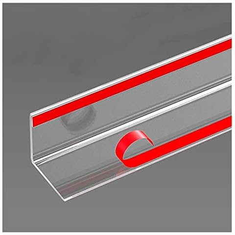 LZMZMQ Peel and Stick Wall Corner Shield Guards - 85/95/105/115/125/135/155/165 cm Long, Clear Plastic Corner Edging Trim Strips, for Indoor Home Decor (Color : Width3cm(1-1/10"), Size : 90cm/35.4in) Cover