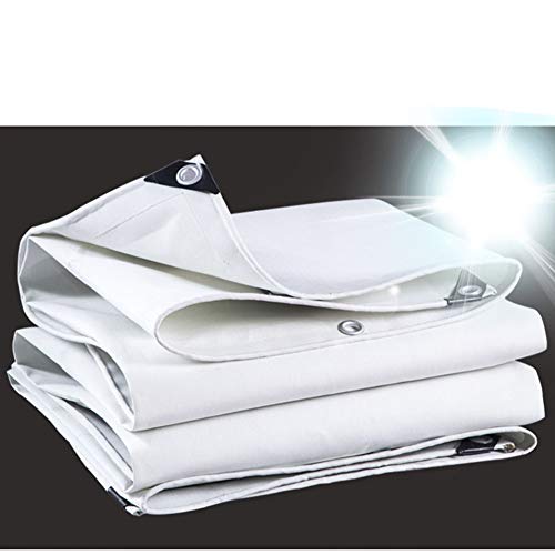 Bâches de sol camping imperméables blanches 3x4m bâche de protection - 5
