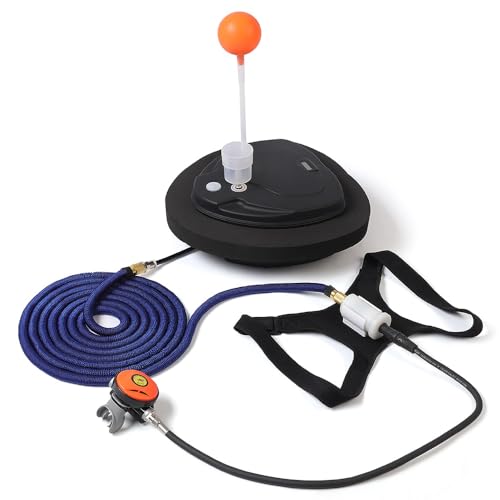 ZHTAISOU Diving Ventilator, 5 Hours Rechargeable Diving Breathing System, with Hose? Breathing Regulator, for Underwater Work, Diving