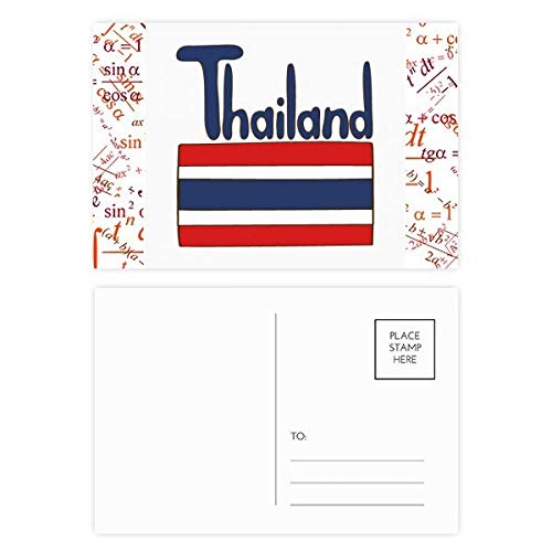 Cartes postales Thaïlande lot de 20 cartes de remerciement à offrir aux passionnés de voyage
