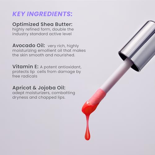 Image of Wonderskin Lip Oil Rehab Serum - Tinted Lip Oil, Hydrating Lip Serum