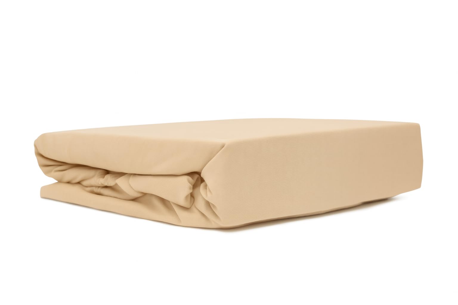 Spannbettlaken für Familienbett 270x200 cm (Beige)