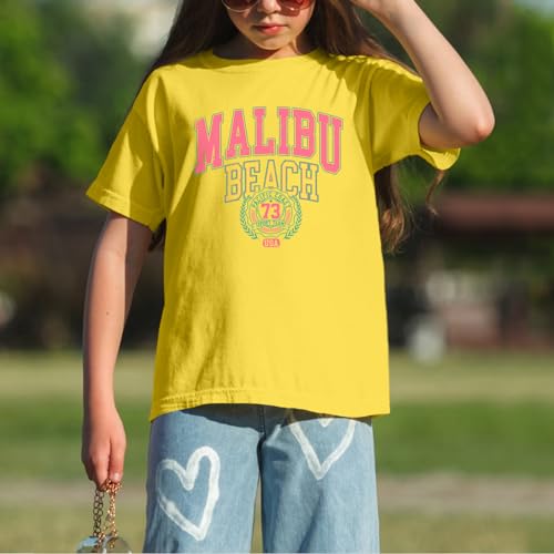 Image of Sulayesh Cute Letter Graphic Tees for Girls Preppy Aesthetic Shirts Oversized Trendy T Shirts Loose Casual Summer Tops